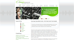 Desktop Screenshot of dreamweaver.at