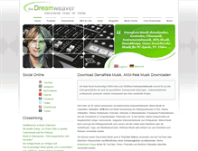 Tablet Screenshot of dreamweaver.at